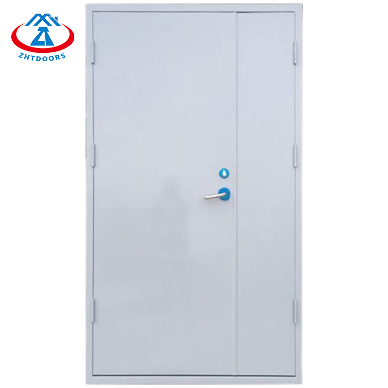 Non-Fire Rated Flush Galvanized Steel Door-ZTFIRE Door- Fire Door, Fireproof Door, Fire Rated Door, Fire Resistant Door, Steel Door, Metal Door, Exit Door