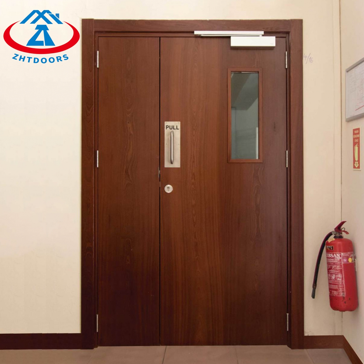 Wooden Fire Door-ZTFIRE Door- Fire Door,Fireproof Door,Fire rated Door,Fire Resistant Door,Steel Door,Metal Door,Exit Door