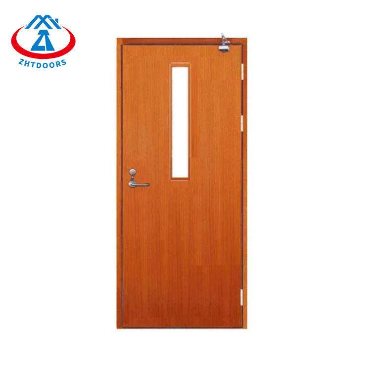 Appartment Wood Fire Door-ZTFIRE Door- Fire Door, Fireproof Door, Fire Rated Door, Fire Resistant Door, Steel Door, Metal Door, Exit Door