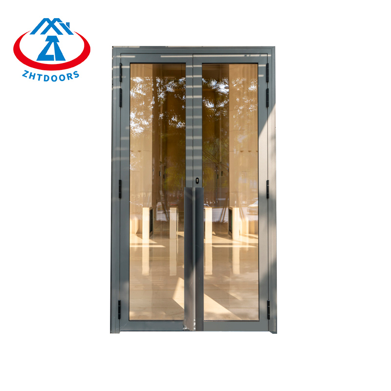 Fire Resistant Tempered Glass Door-ZTFIRE Door- Fire Door,Fireproof Door,Fire rated Door,Fire Resistant Door,Steel Door,Metal Door,Exit Door