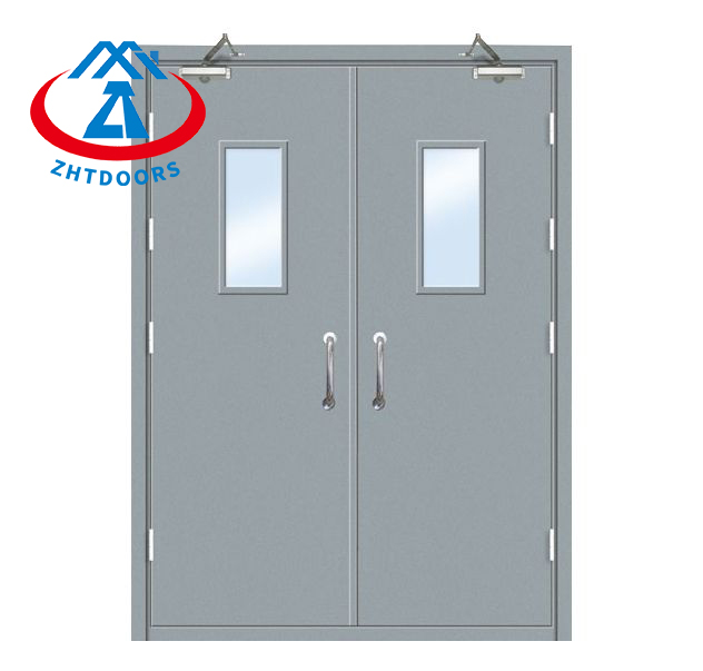 Double Fire Exit Door-ZTFIRE Door- Fire Door,Fireproof Door,Fire rated Door,Fire Resistant Door,Steel Door,Metal Door,Exit Door