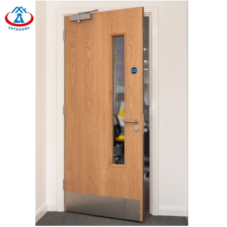 Wooden Fire Door-ZTFIRE Door- Fire Door, Fireproof Door, Fire rated Door, Fire Resistant Door, Steel Door, Metal Door, Exit Door