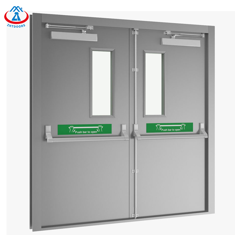 Emergency Exit Fire Door Locking System-ZTFIRE Door- Fire Door, Fireproof Door, Fire rated Door, Fire Resistant Door, Steel Door, Metal Door, Exit Door