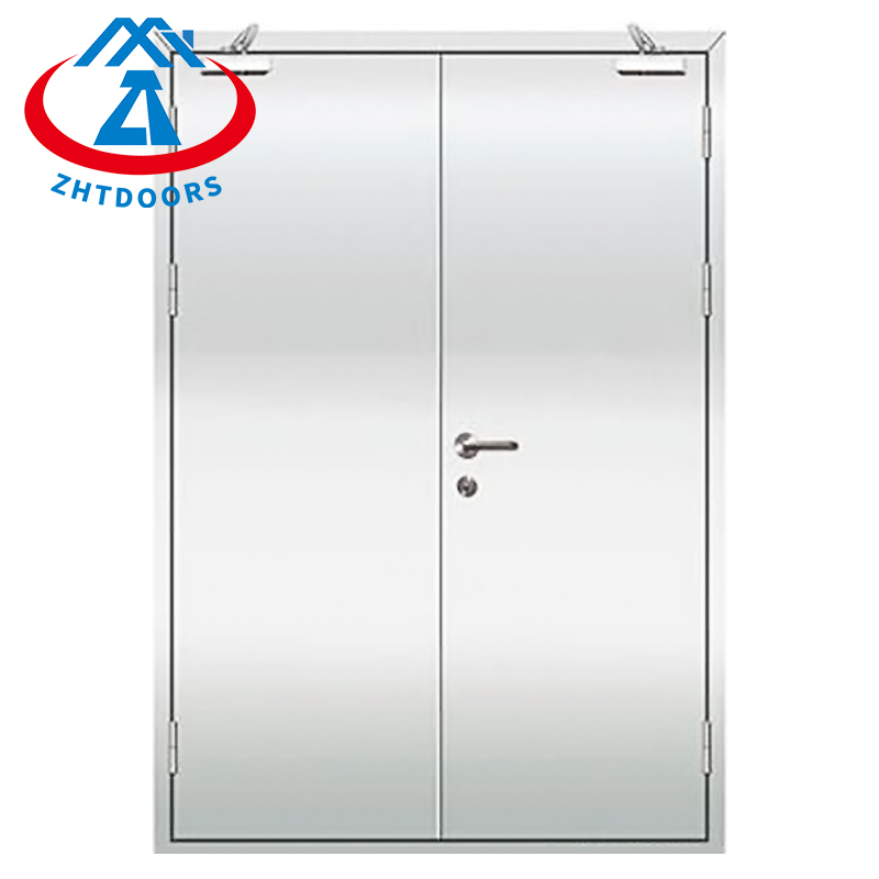 Fornecedores de porta à prova de fogo UL - porta ZTFIRE - porta corta-fogo, porta à prova de fogo, porta à prova de fogo, porta resistente ao fogo, porta de aço, porta de metal, porta de saída