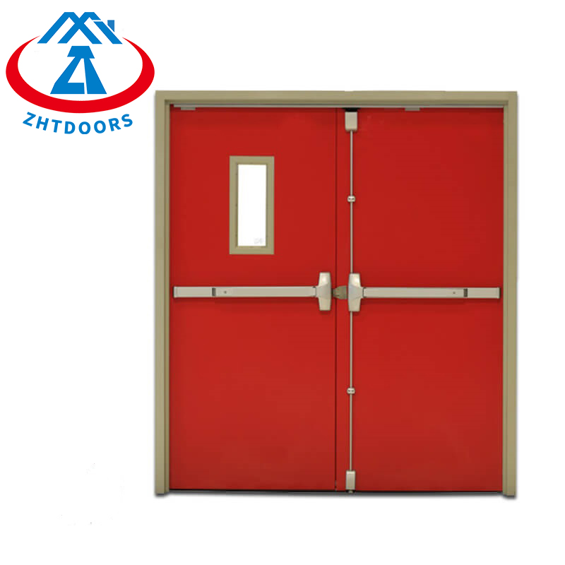 UL Fireproof Door Weight-ZTFIRE Door- Porta corta-fogo, porta corta-fogo, porta corta-fogo, porta resistente ao fogo, porta de aço, porta de metal, porta de saída