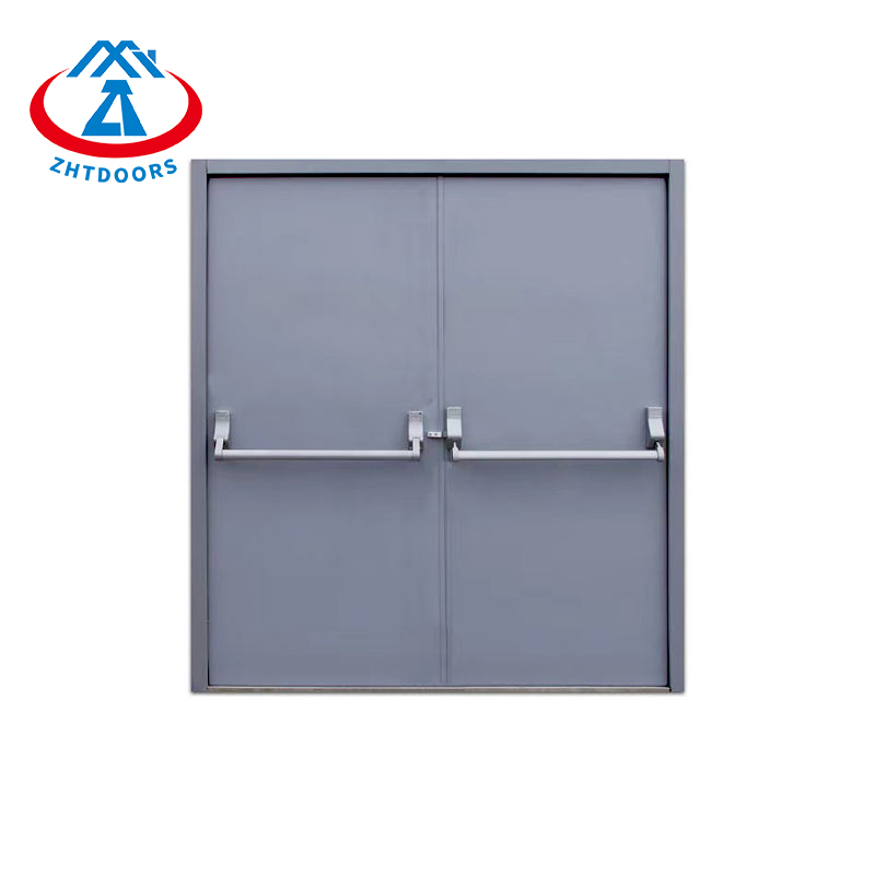 Steel Prehung Exterior Door, Fire Rated Door Smoke Seal, Metal Hollow Door-ZTFIRE Door- Fire Door, Fireproof Door, Fire rated Door, Fire Resistant Door, ປະຕູເຫຼັກກ້າ, ປະຕູໂລຫະ, ປະຕູທາງອອກ