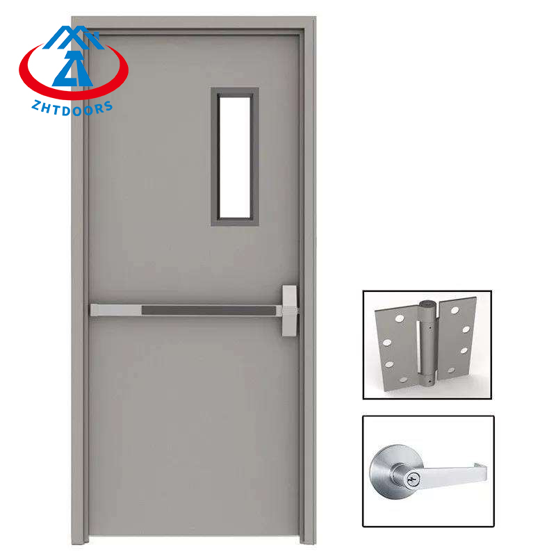 Fire Rated Door Material,Metal Sheet Door,Emergency Door Alarm-ZTFIRE Door- Fire Door,Fireproof Door,Fire rated Door,Fire Resistant Door,Steel Door,Metal Door,Exit Door