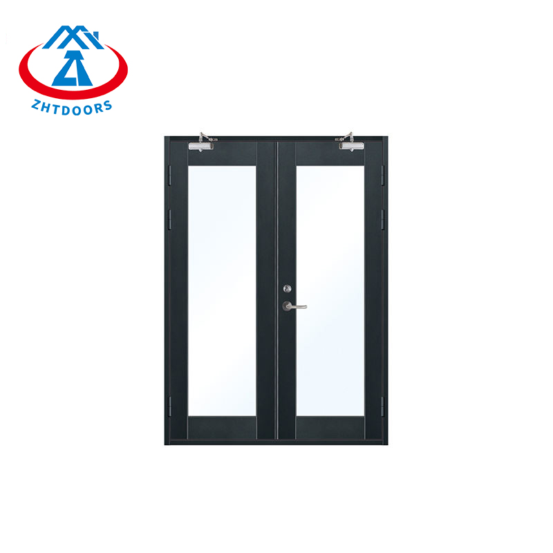 Fire Rated Metal Door With Glass,Opening Emergency Exit Door,Fire Door-ZTFIRE Door- Fire Door,Fireproof Door,Fire rated Door,Fire Resistant Door,Steel Door,Metal Door,Exit Door