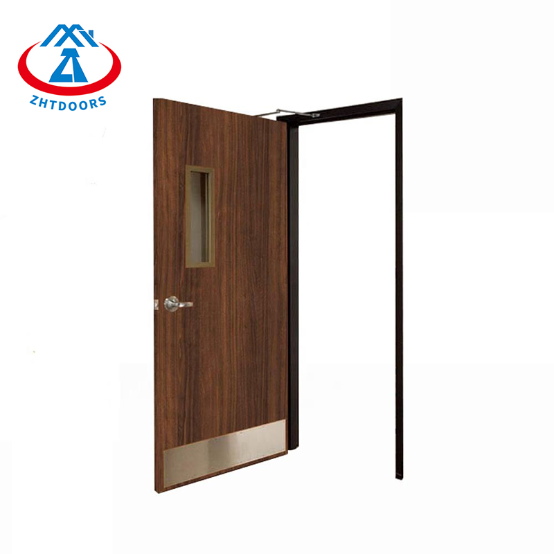 無垢材の防火扉 防火扉の厚さ フラット-ZTFIRE ドア用の防火扉- 防火扉、耐火ドア、耐火ドア、耐火ドア、鋼製ドア、金属製ドア、出口ドア