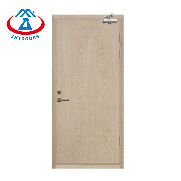Oak Veneer Fire Door 20 Minute Fire Door Requirements Fire Door အသုံးပြုမှု-ZTFIRE Door- မီးသတ်တံခါး၊ Fireproof Door၊ Fire rated Door၊ Fire Resistant Door၊ Steel Door၊ Metal Door၊ Exit Door