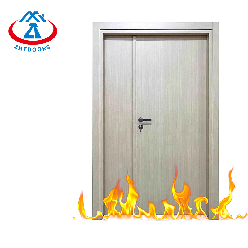 Fire Door Paint Oak Fire Door Fire Door Handle Set-ZTFIRE Door- Fire Door, Fireproof Door, Fire rated Door, Fire Resistant Door, Steel Door, Metal Door, Exit Door