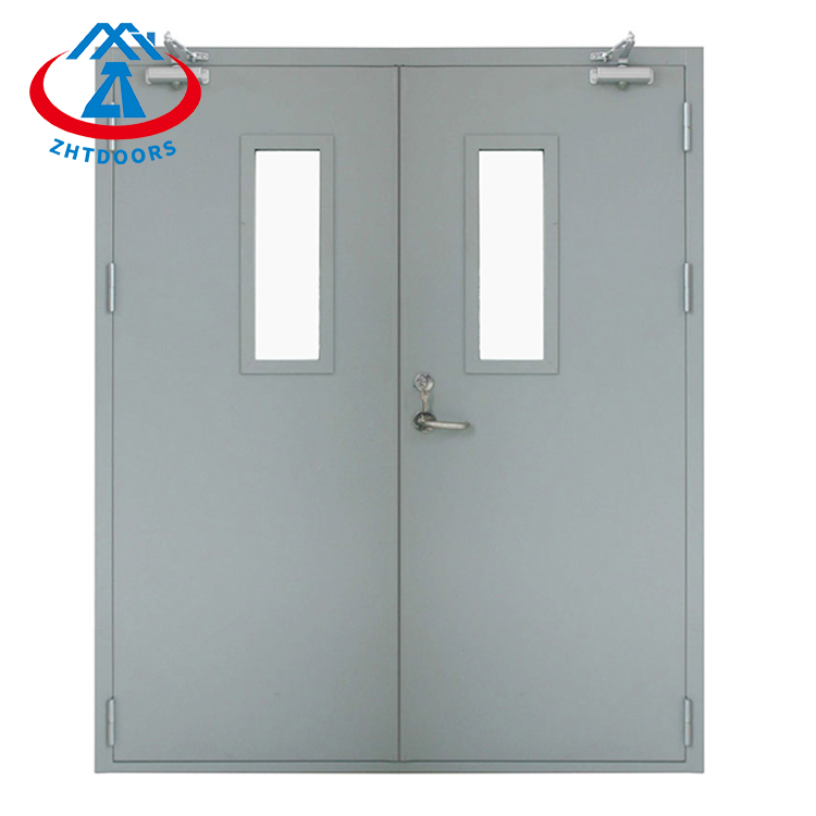 передні металеві двері, виробники металевих дверей, металеві двері з вікном - ZTFIRE Door - протипожежні двері, протипожежні двері, вогнестійкі двері, вогнестійкі двері, сталеві двері, металеві двері, вихідні двері