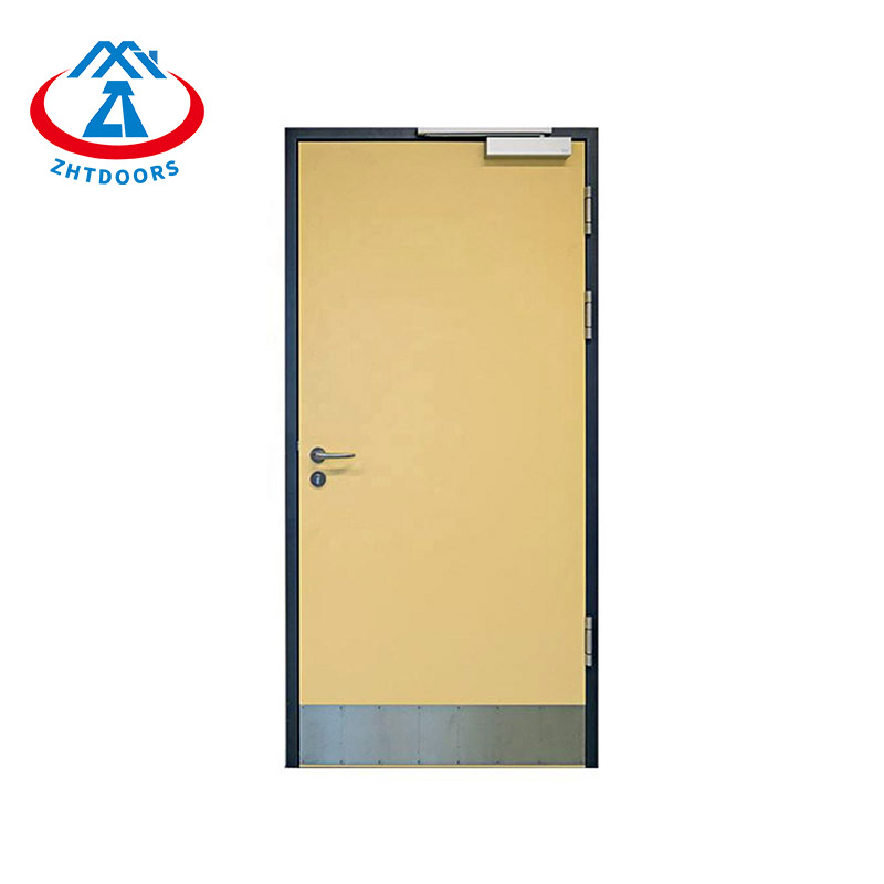 Steel Fireproof Door Steel Security Door Sizes Fire Rated Steel Door Residential-ZTFIRE Door- Fire Door, Fireproof Door, Fire rated Door, Fire Resistant Door, Steel Door, Metal Door, Exit Door