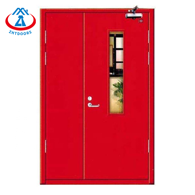 röd branddörr,180 timmars branddörr,brandinvändig dörr-ZTFIRE-dörr-branddörr,brandsäker dörr,brandklassad dörr,brandsäker dörr, ståldörr, metalldörr, utgångsdörr
