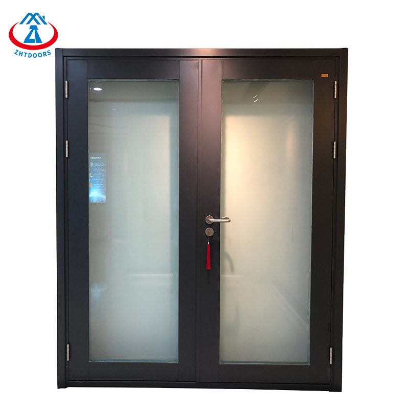 double fire doors with glass,90 minute fire rated fiberglass doors,fire rated glass doors price-ZTFIRE Door- Fire Door,Fireproof Door,Fire rated Door,Fire Resistant Door,Steel Door,Metal Door,Exit Door