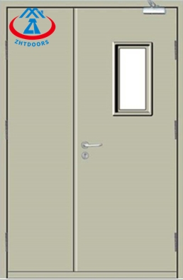 Soundproof Fire Door Hotel Fire Door EN Thermal Insulation Fire Door-ZTFIRE Door- မီးသတ်တံခါး၊ Fireproof Door၊ Fire rated Door၊ Fire Resistant Door၊ Steel Door၊ Metal Door၊ Exit Door